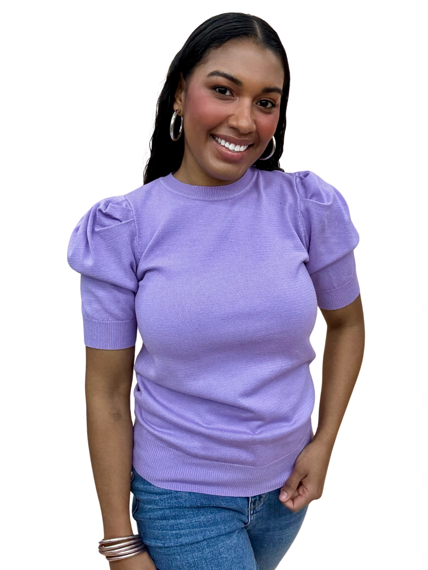 The Puff Sleeve Sweater-Lots of Colors
