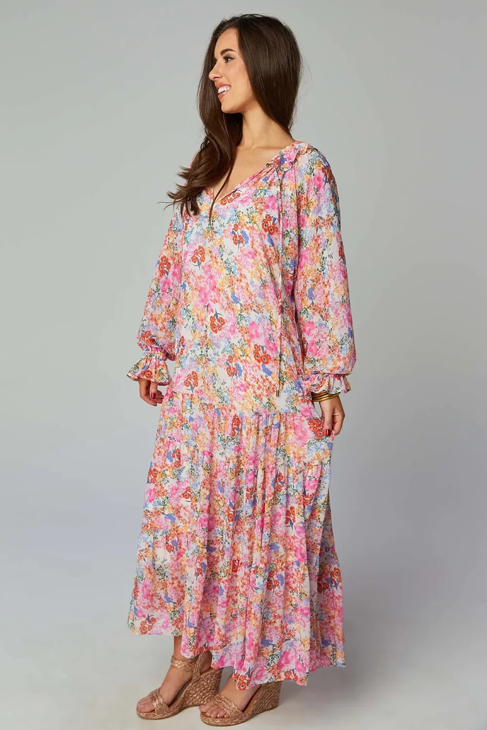 The Greta Flower Patch Dress