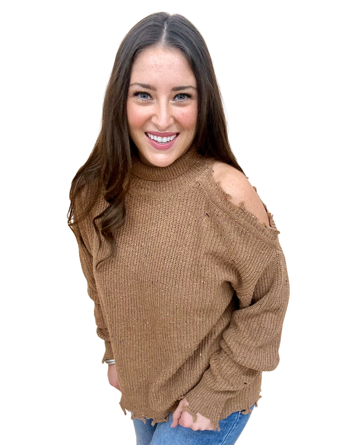 LD STEAL 20-Cutout Sweater