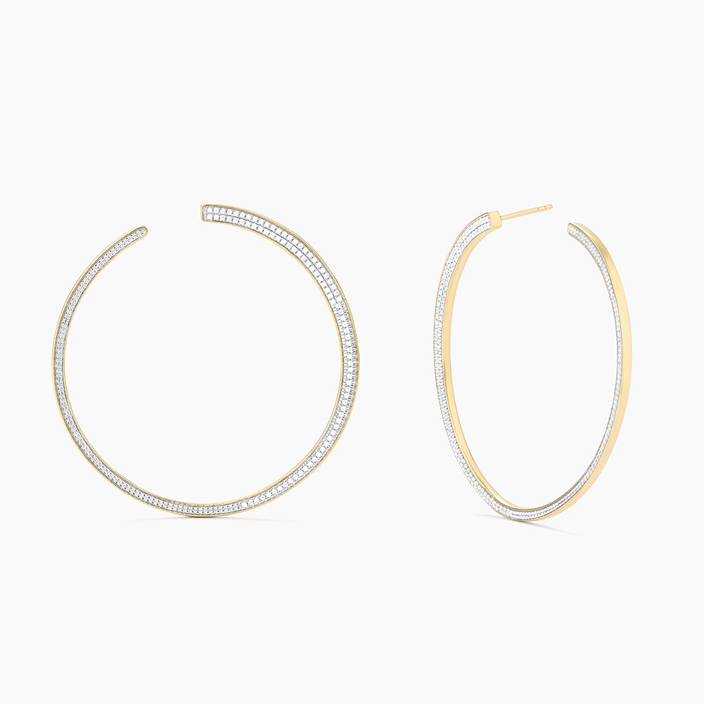 ES The Full Circle Hoop Earrings