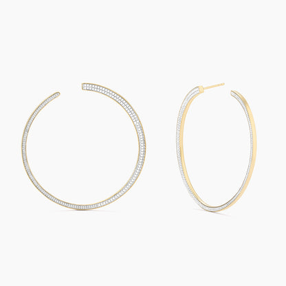 ES The Full Circle Hoop Earrings