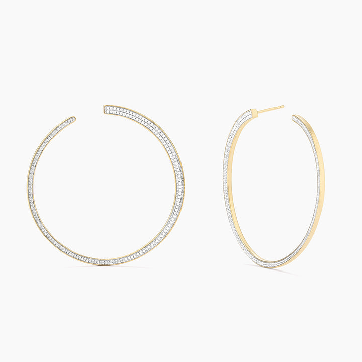 ES The Full Circle Hoop Earrings