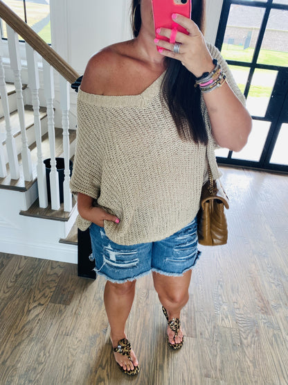 The Taupe it to Me Top