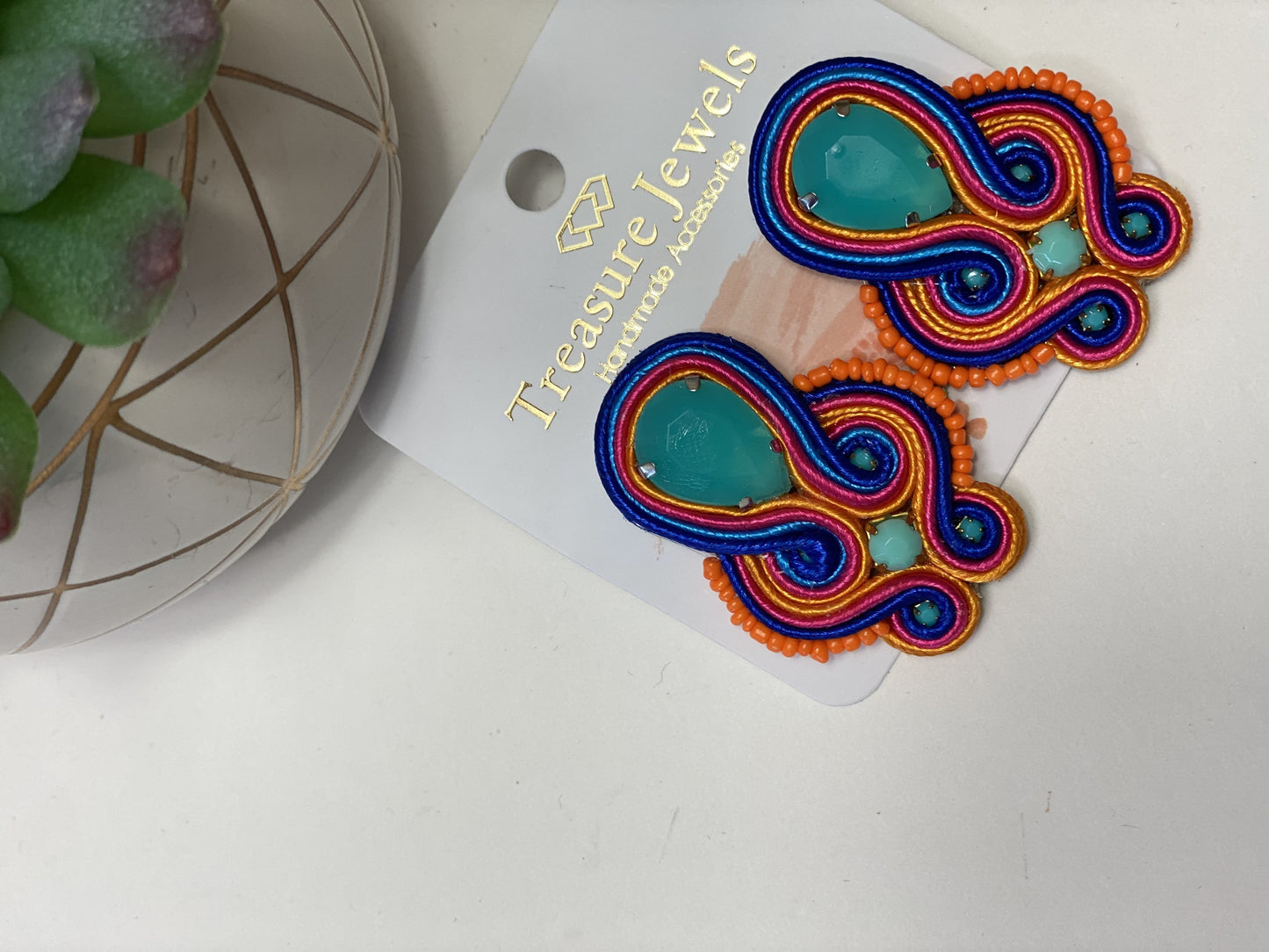 The Blue Bella Studs