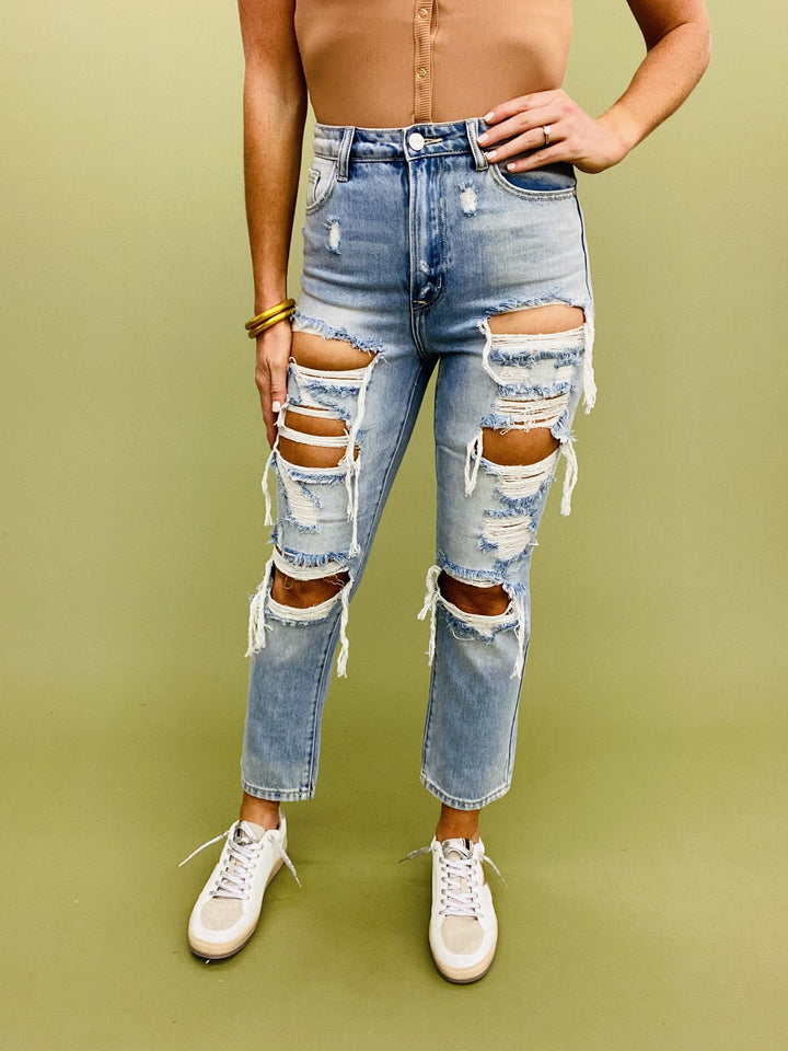 The Ripped Risen Jeans