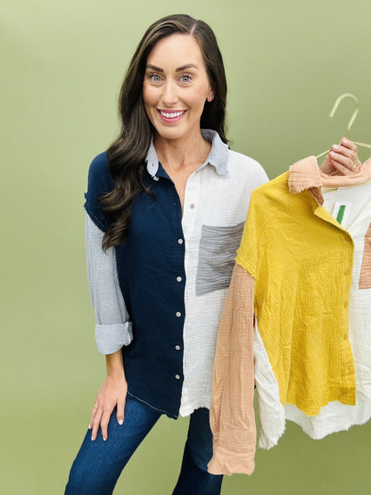 The Fall Combo Top-2 Colors/AS