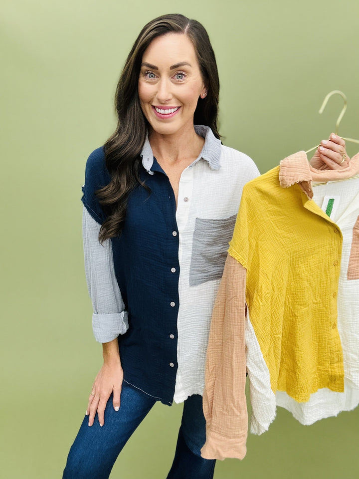 The Fall Combo Top-2 Colors/AS