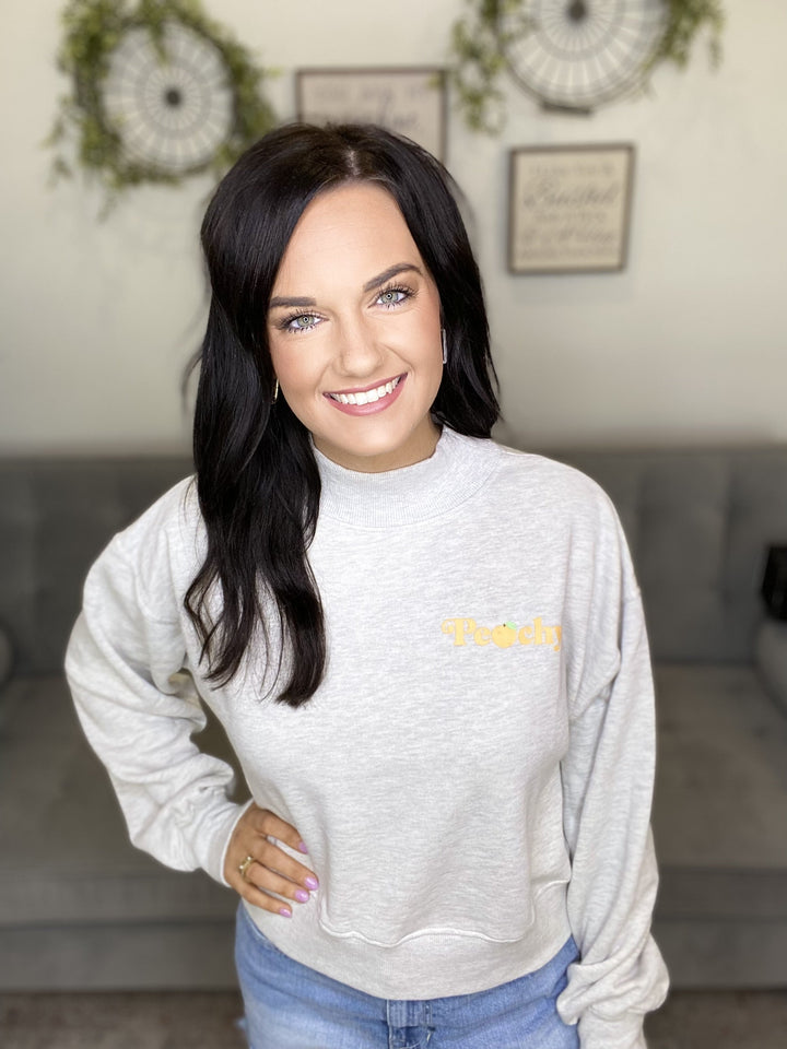 The Just Peachy Pullover