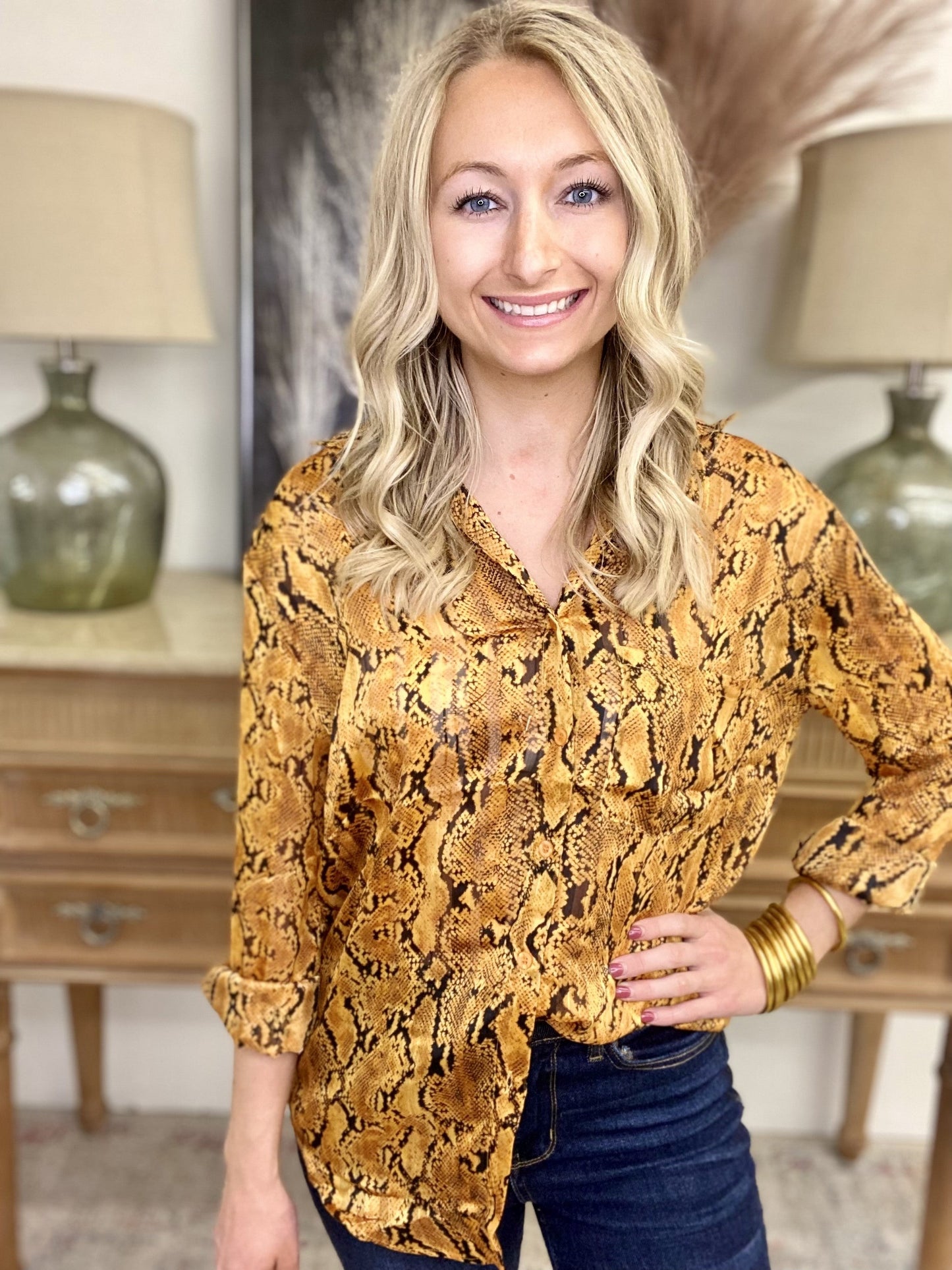 The Portia Snake Charmer Top