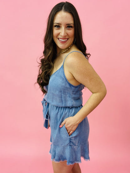 The Mineral Cami Romper-2 Colors
