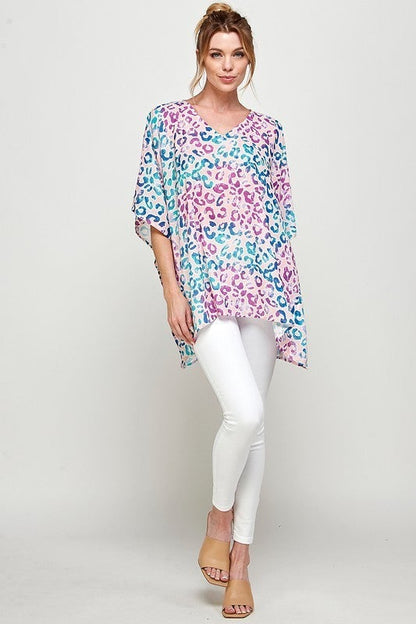 The Cora Poncho Top-All Sizes
