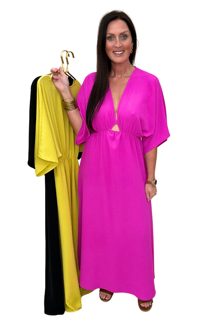 The Crepe Maxi in 3 Colors