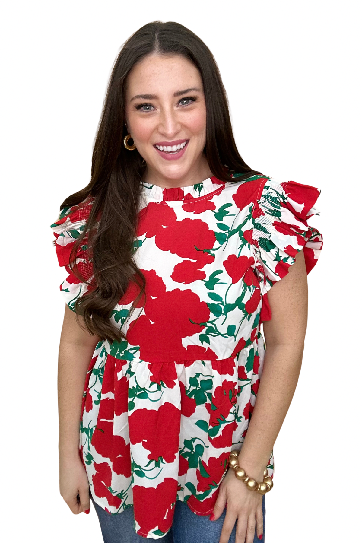 The Avenue Stroll Top in White