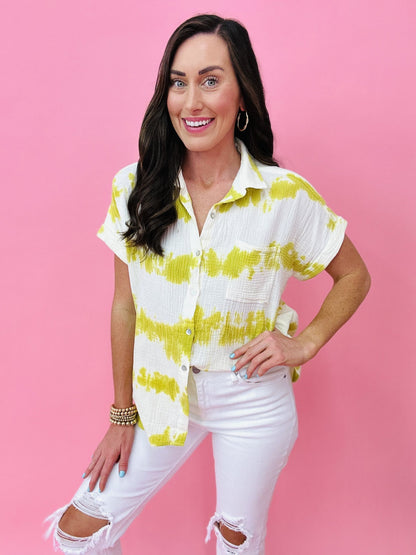 The Dyed Demi Top in 3 Colors-AS