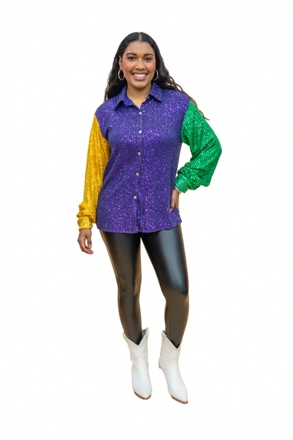 The Ritz Mardi Top