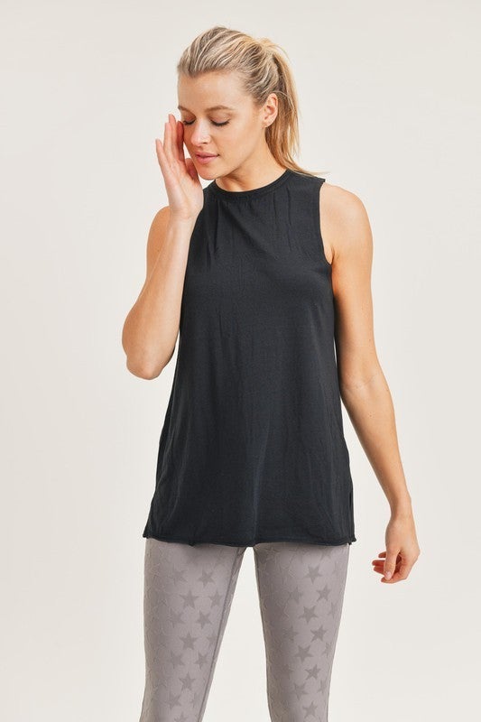 Shirred Tank in 3 Colors