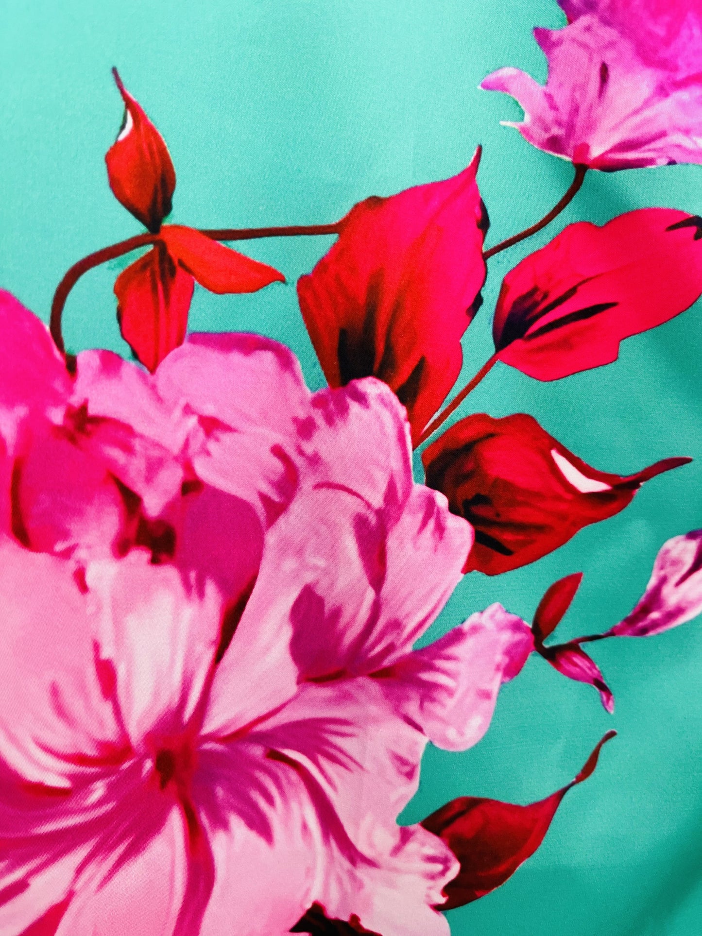 The Side Floral Wrap