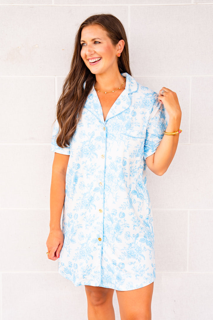 The Buckley Ellesyn Gown in Blue Miss Priss
