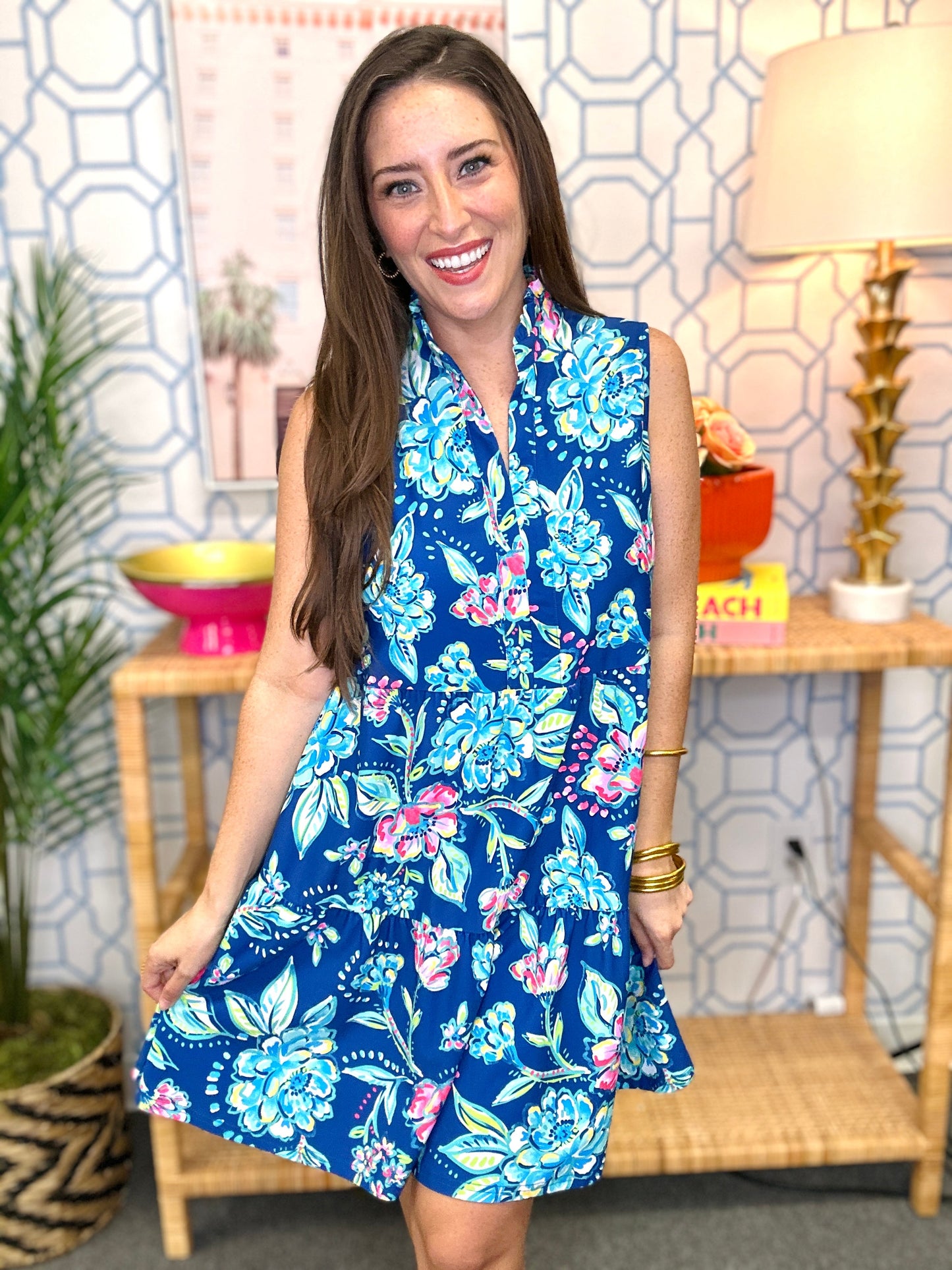 The Laison Navy Dress