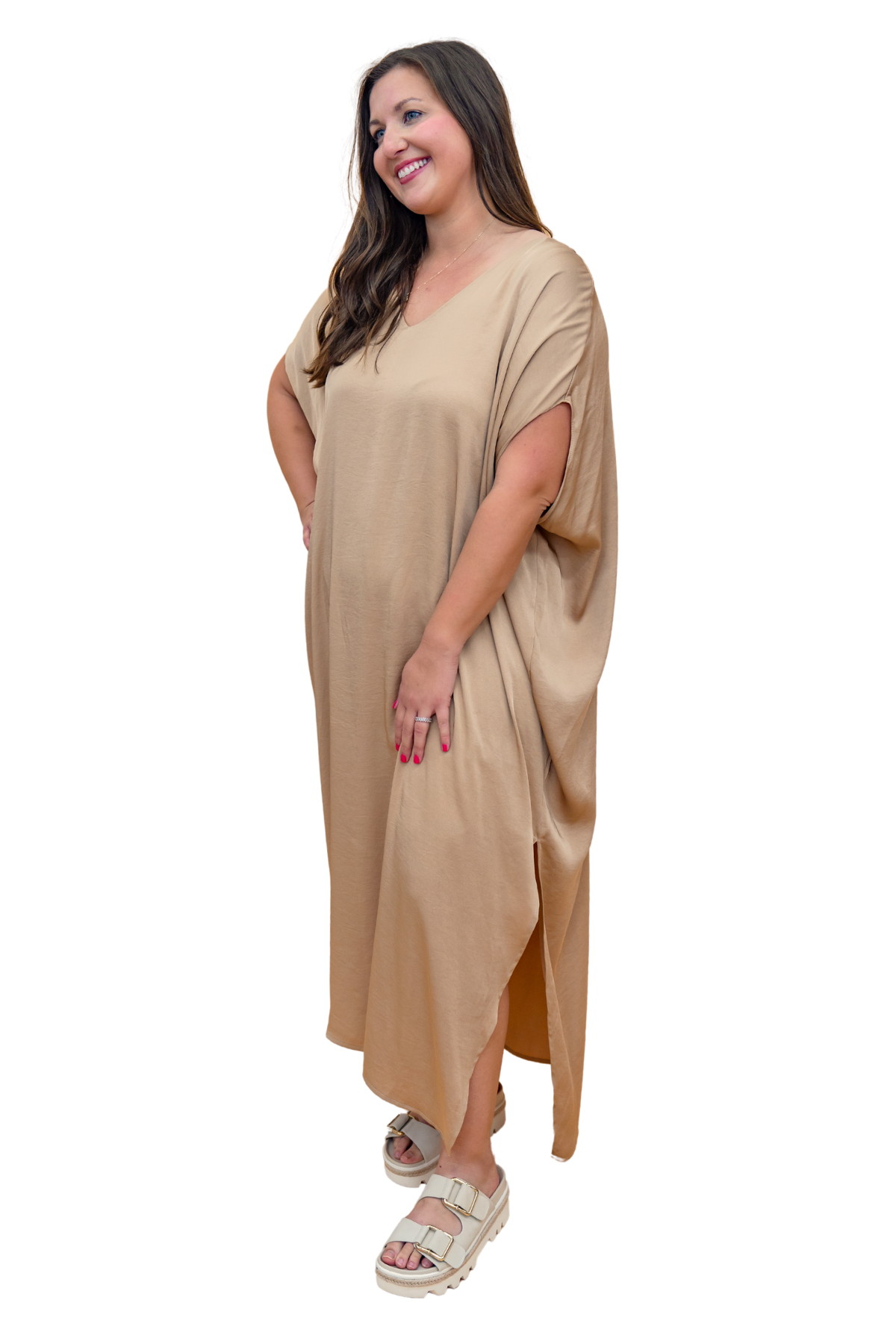 The Silk Caftan in 8 Colors