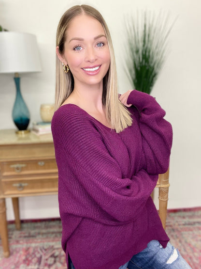 The Jaclyn Sweater in 2 Colors/AS