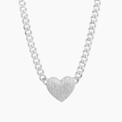 ES XXL Heart Cuban Necklace