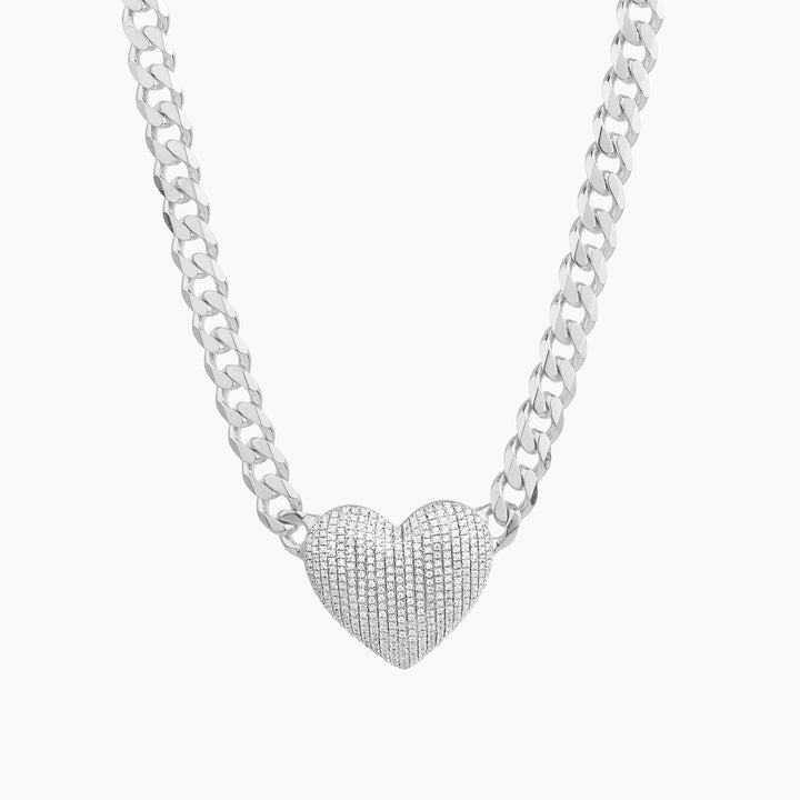 ES XXL Heart Cuban Necklace