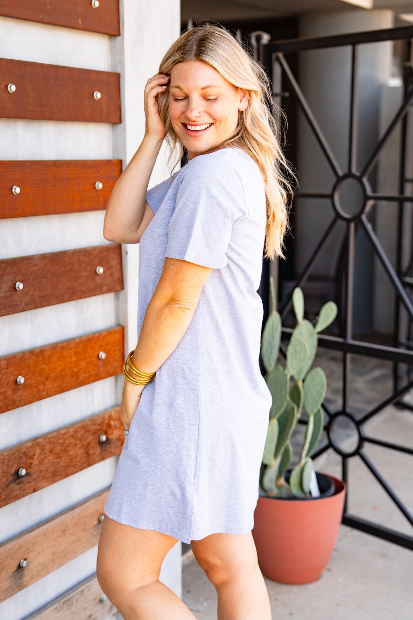 The Buckley T-Shirt Dress - 4 Colors/AS