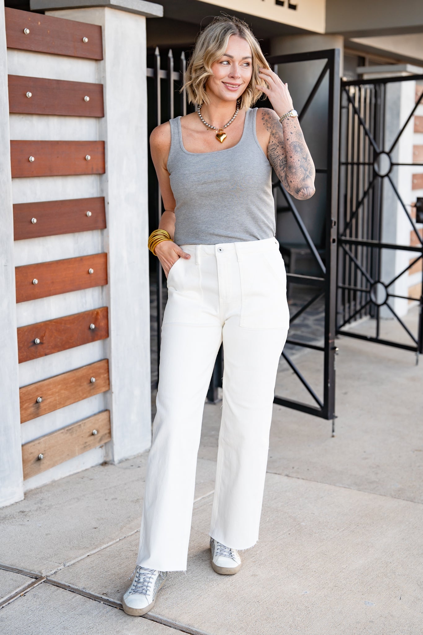 The Winston White Jeans
