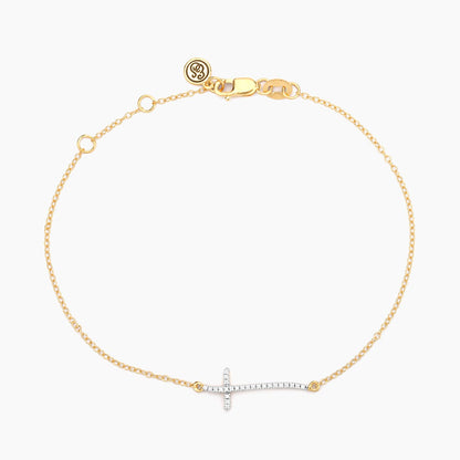 ES Criss Cross Chain Bracelet