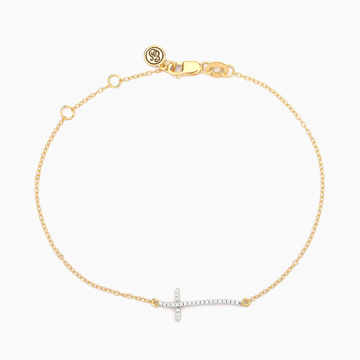 ES Criss Cross Chain Bracelet