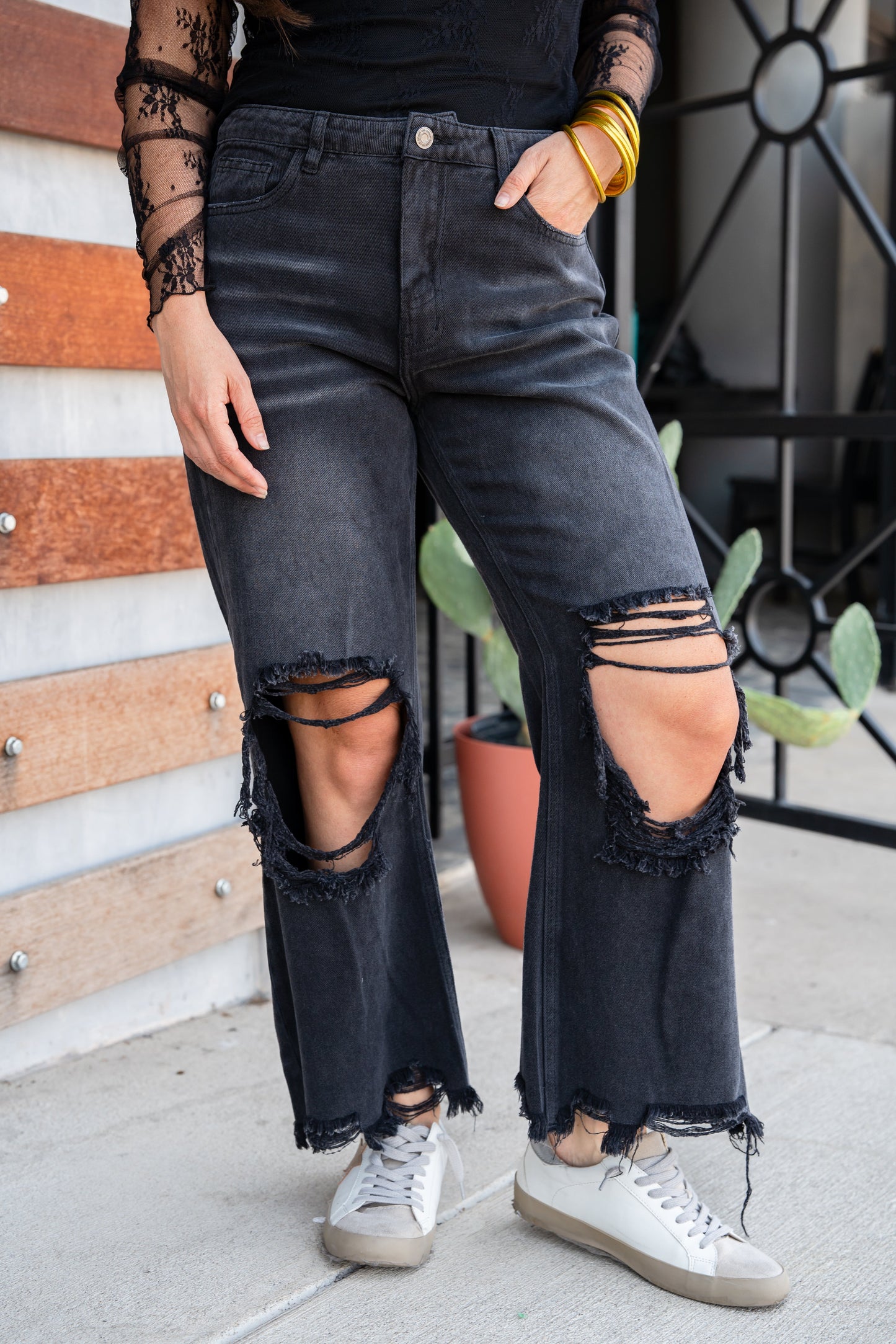 The Fray Black Jeans