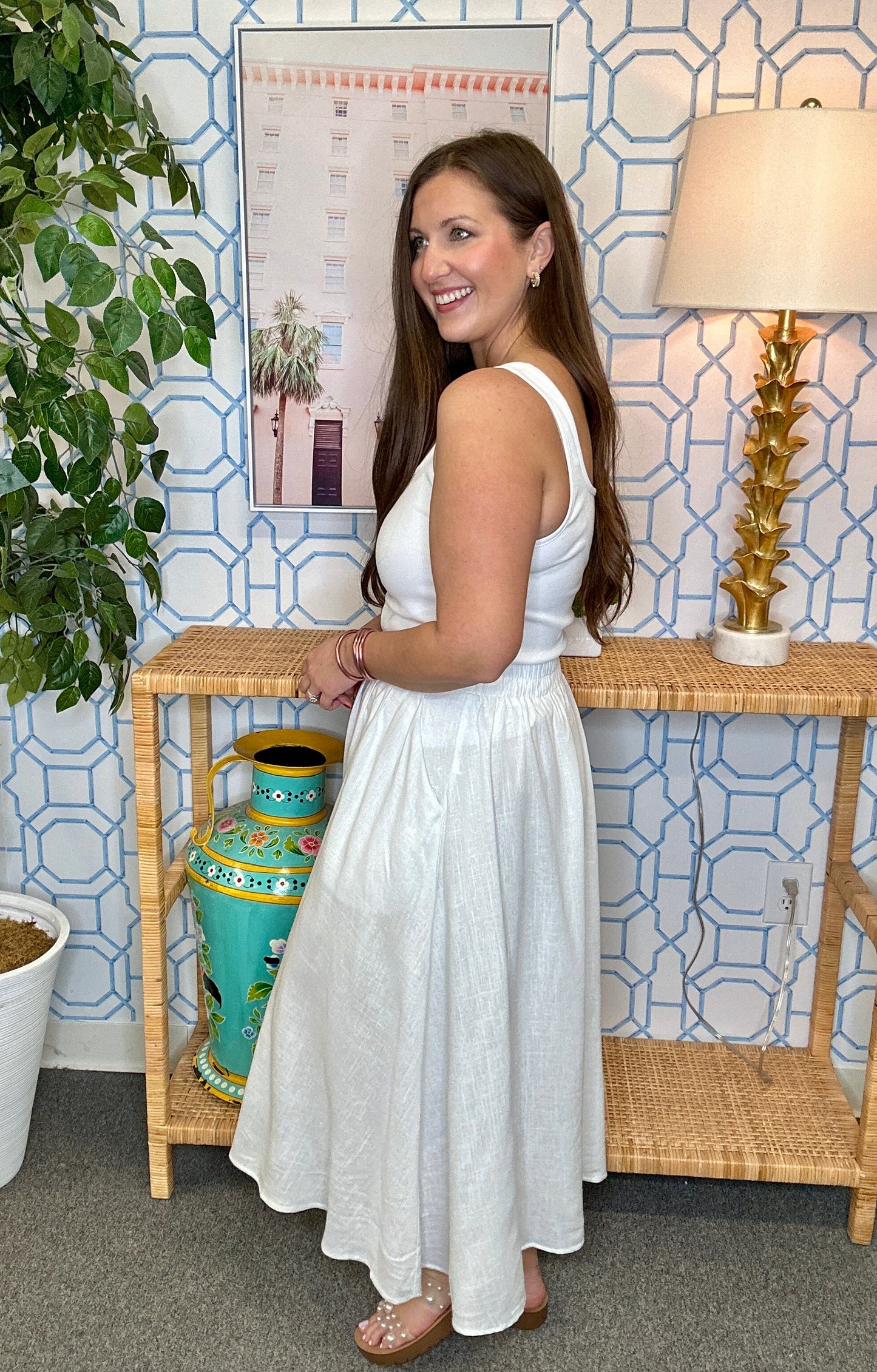 The Soft Maxi Skirt in 2 Colors
