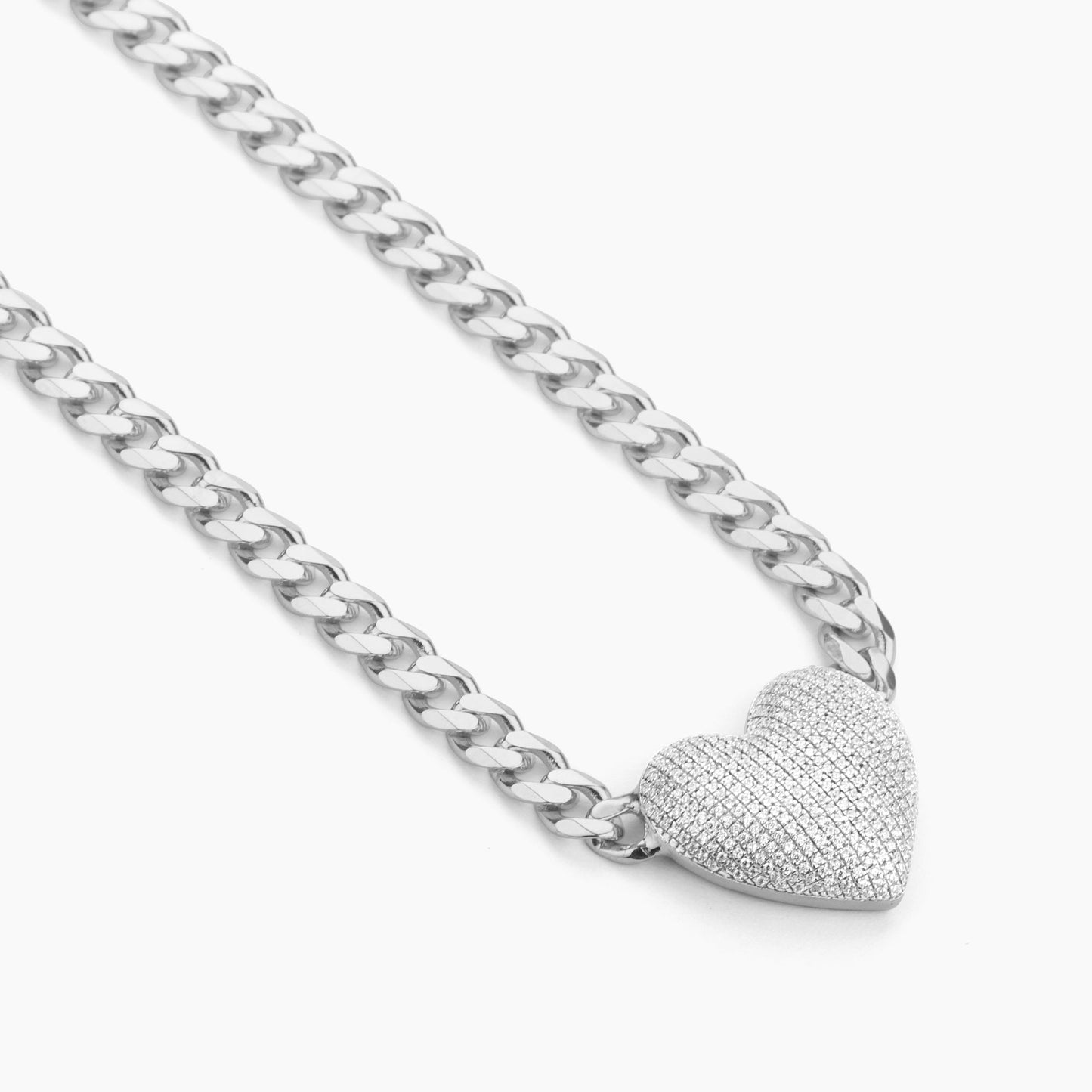 ES XXL Heart Cuban Necklace