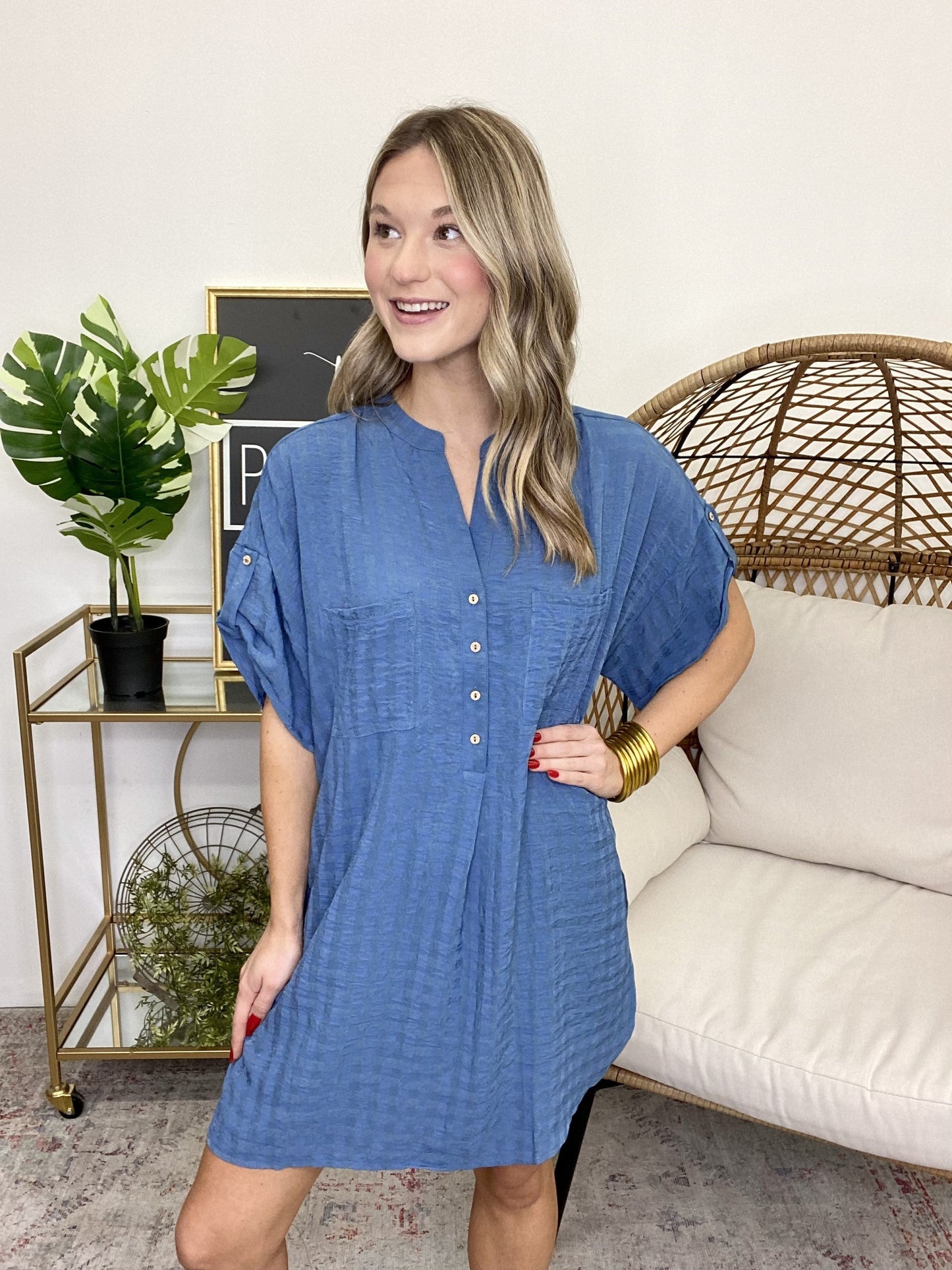 The Texture Tunic in 2 Colors/AS