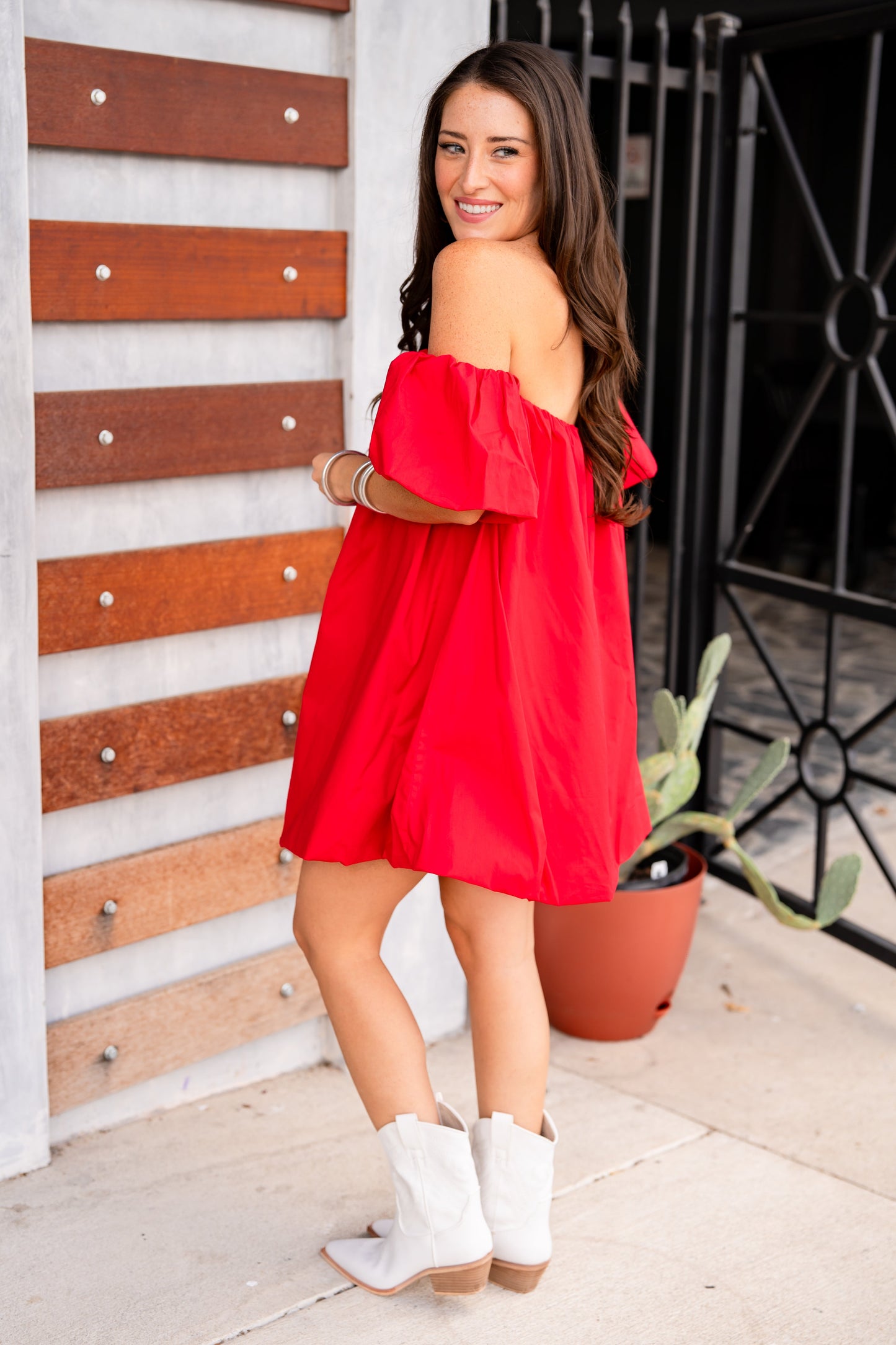The Red Luna Dress-AS