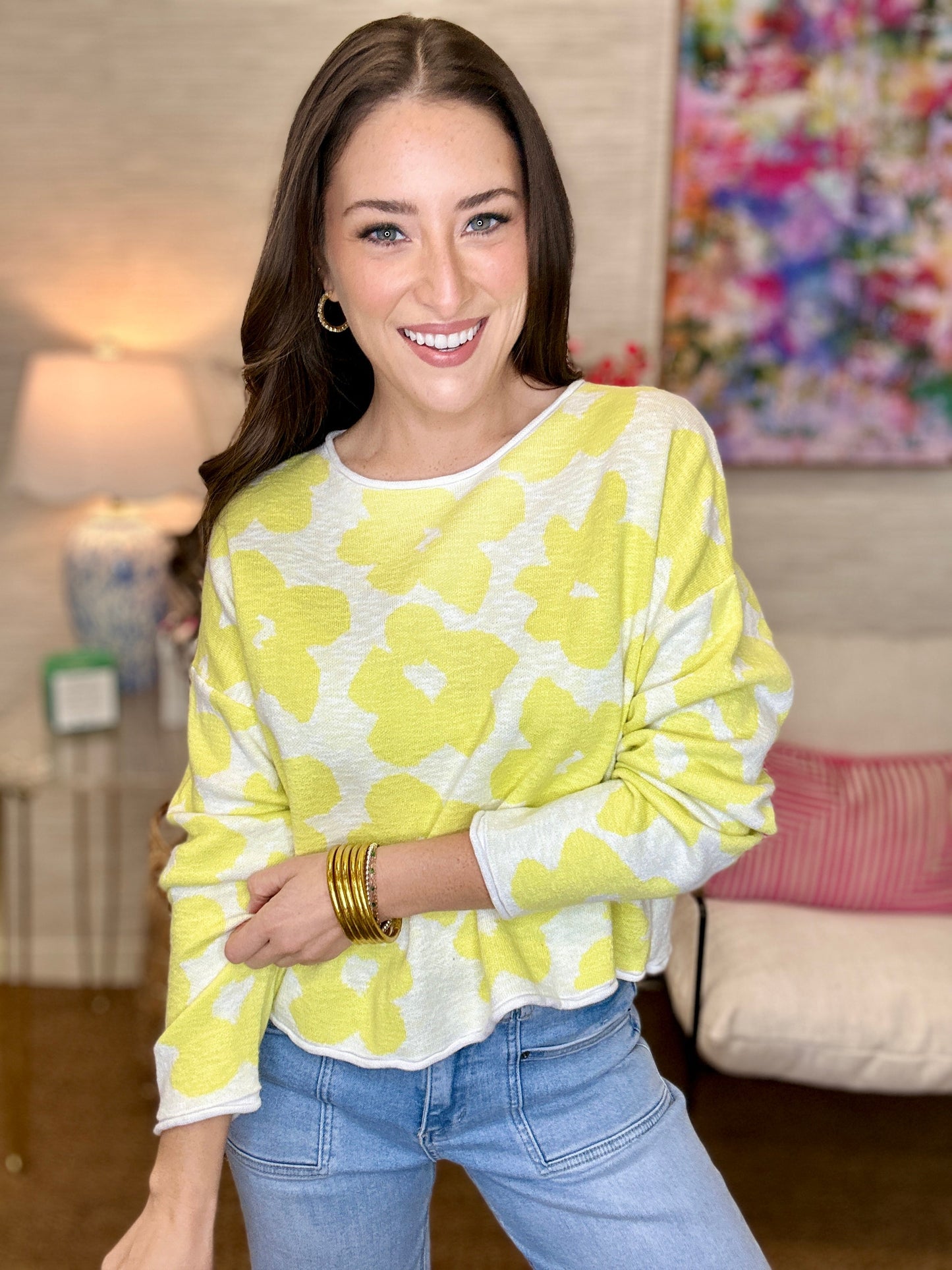 The Lime Knit Sweater