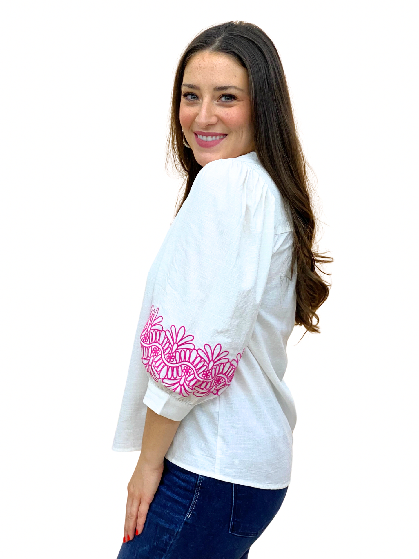 The Costa Maya Top in White