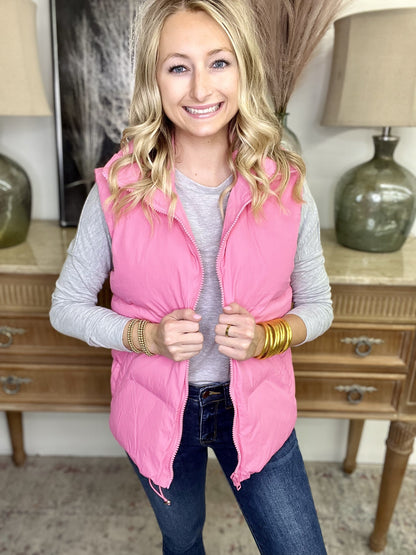 The Breck Vest in 4 Colors/AS