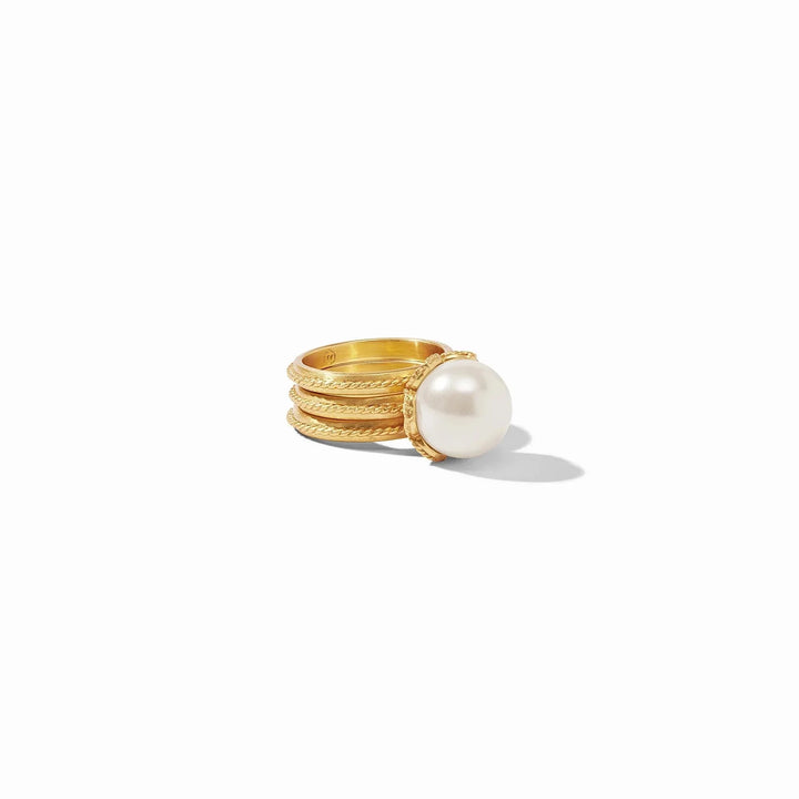 JV Delphine Pearl Ring Set