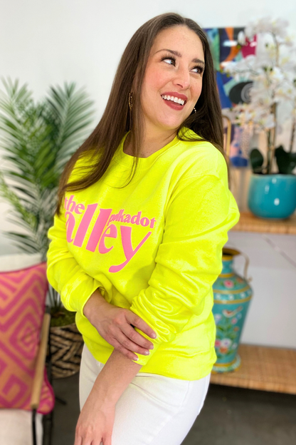 The PDA Lime Pullover