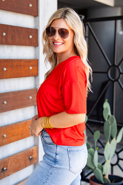 The Buckley Ash V Lite Tee-5 Colors