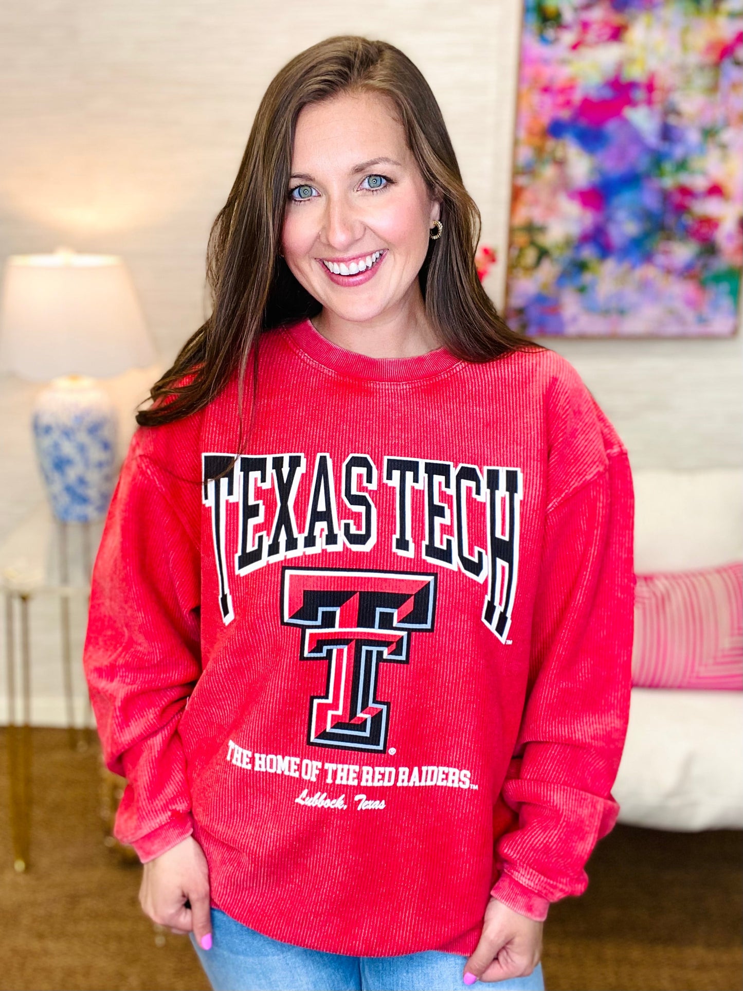The TTU Cord Pullover
