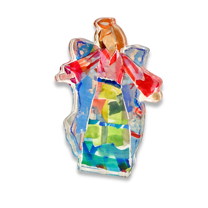 Angel Of Joy Acrylic Ornament