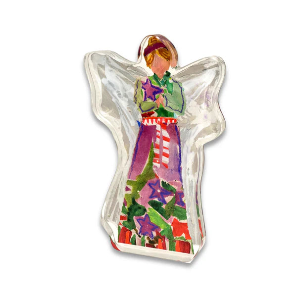 Angel Of Peace Acrylic Ornament