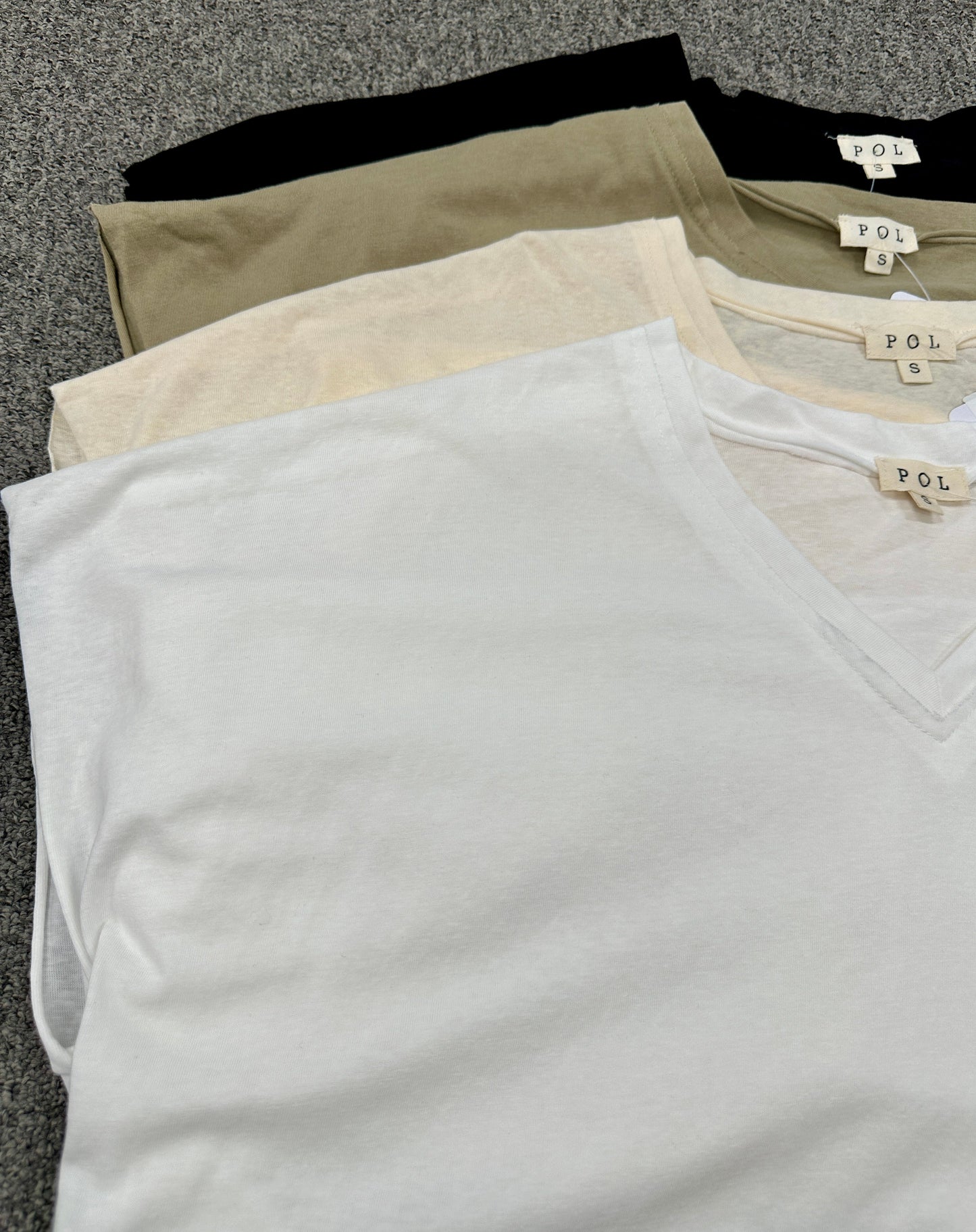 The POL Basic Tee-4 Colors