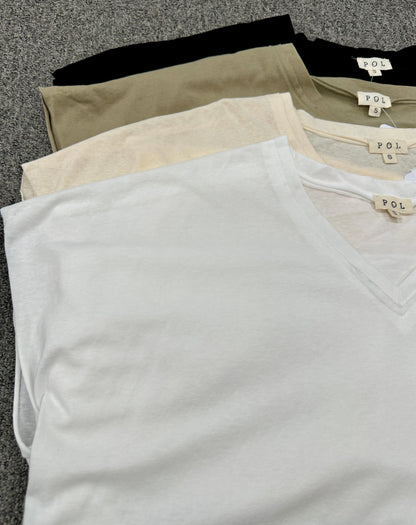 The POL Basic Tee-4 Colors