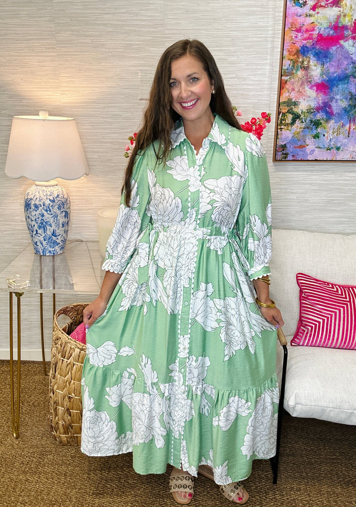 The Miller Maxi in Mint