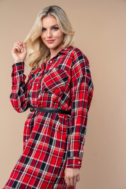 The Flannel Duster Maxi-AS