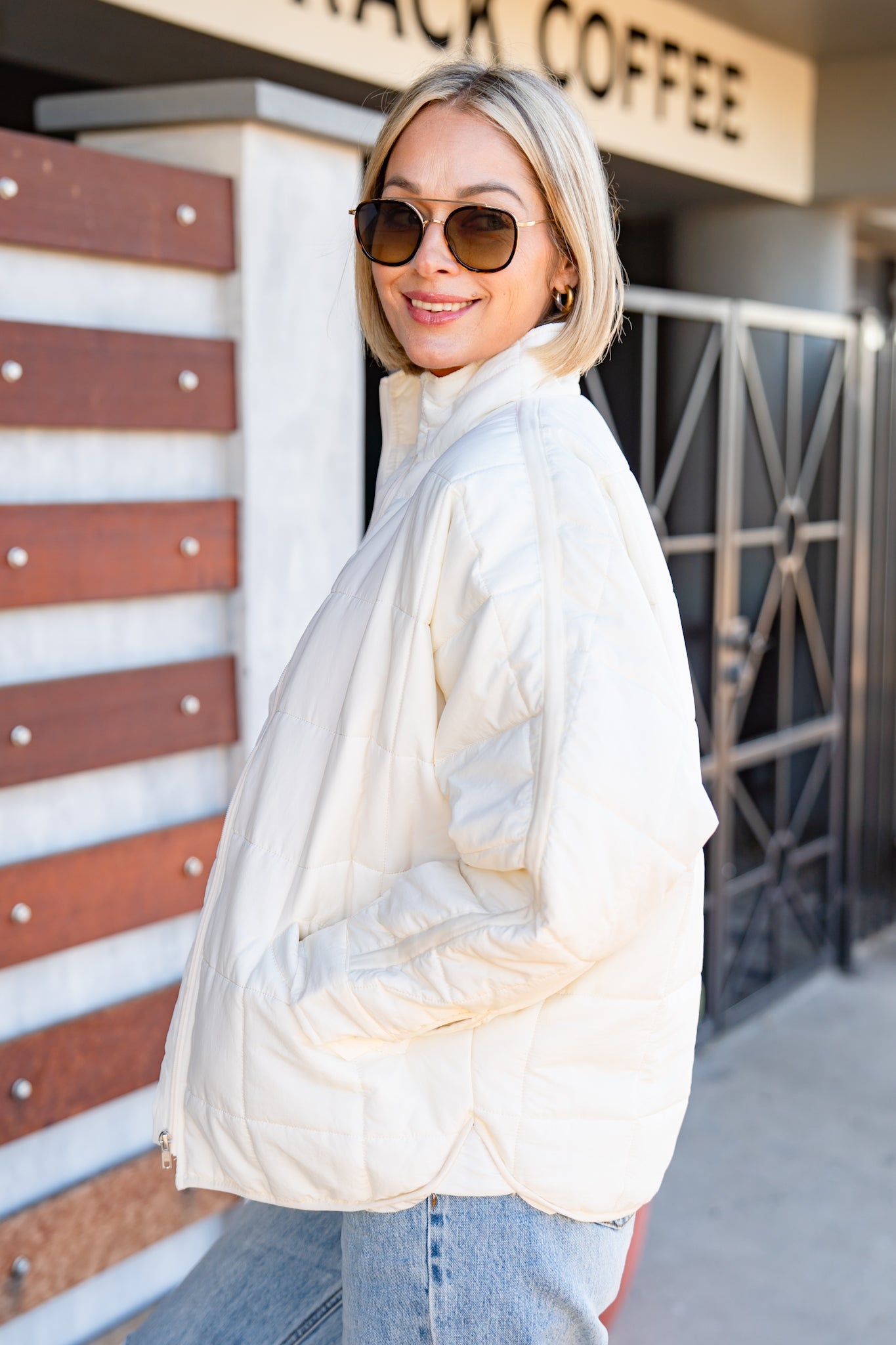The Buckley Quilted Puffer in 2 Colors/AS